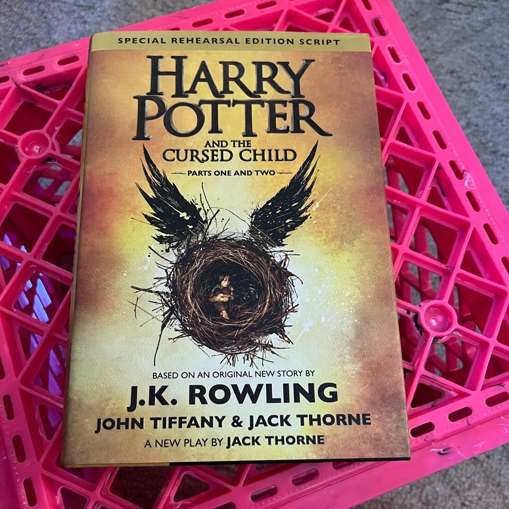 HARRY POTTER and the CURSED CHILD book JK Rowling,John Tiffany,Jack Thorne